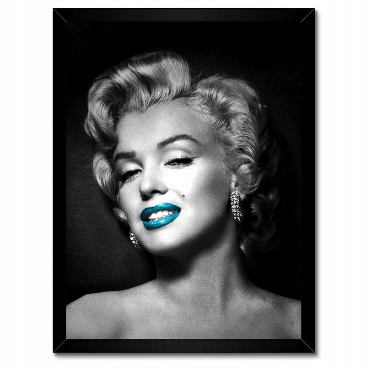 Plakáty v rámu 30x40 Marilyn Monroe s ústy