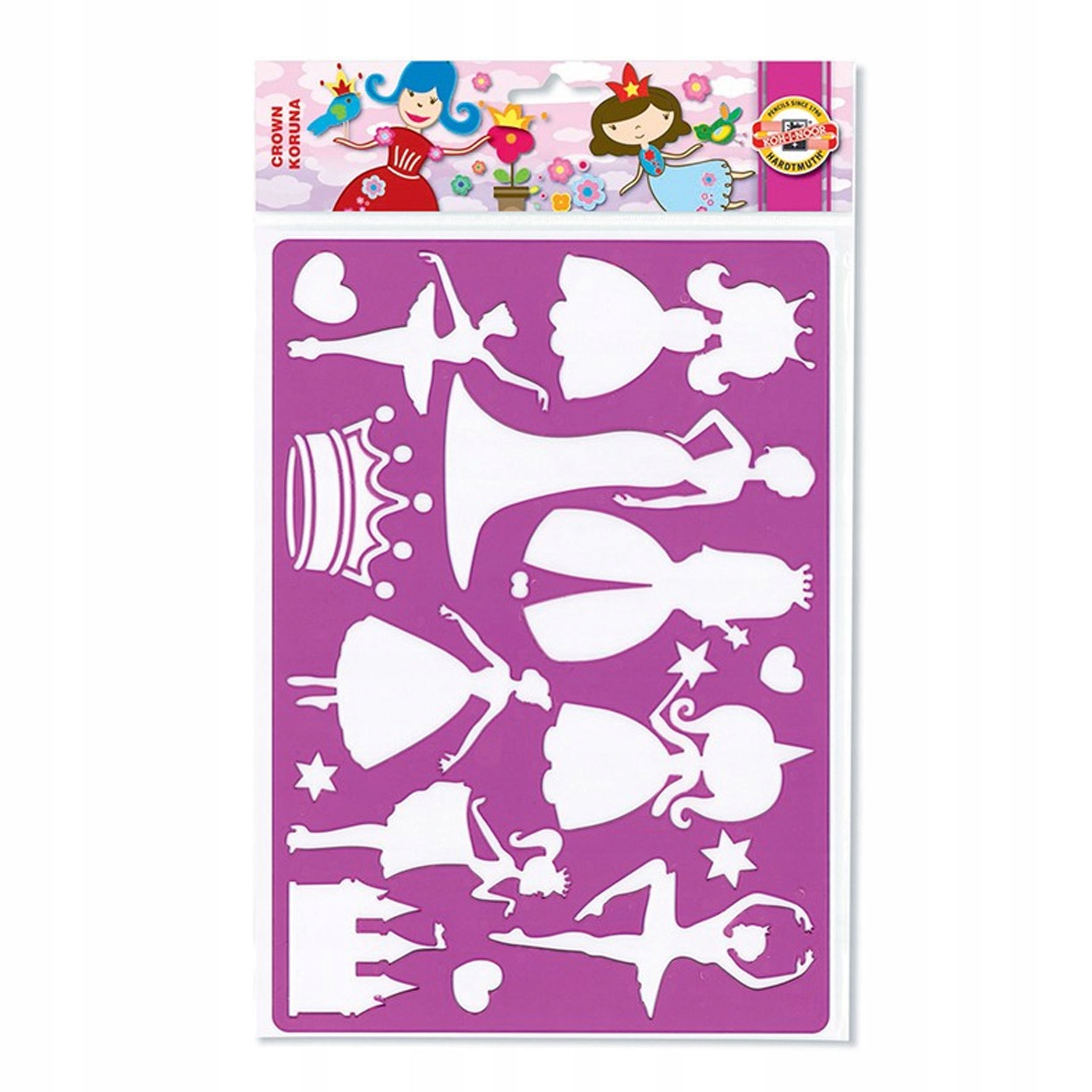 

Szablon Do Rysowania 9820/8 Księżniczka Crown Kin