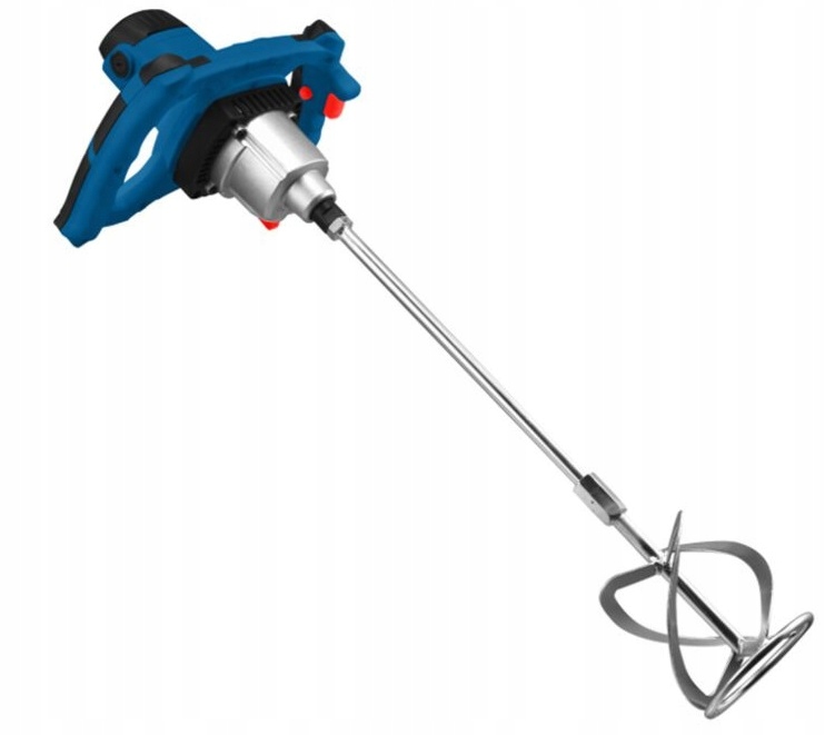 Elektrické Míchadlo Na Lepidlo A Maltu Barvou Betonu Míchačka 1800W