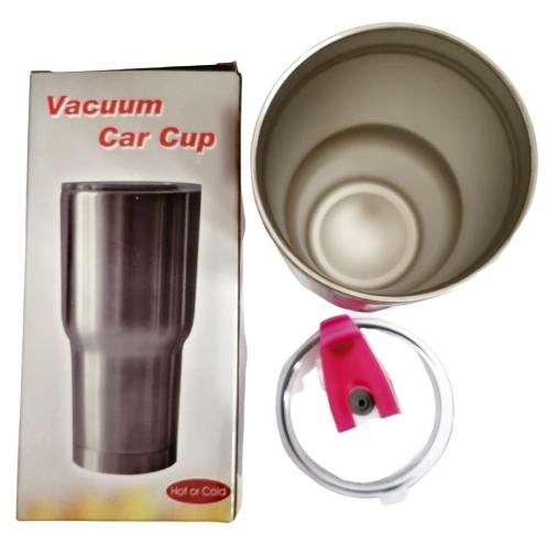 Kubek Termos Termiczny STAL 900 ml XXL INOX