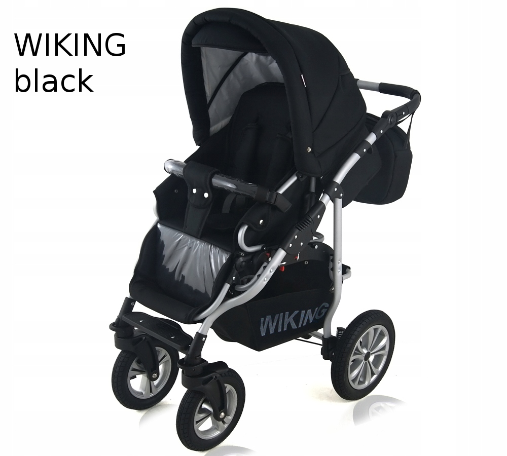 Wózek spacerowy WIKING +gratisy *pompowane koła Model WIKING