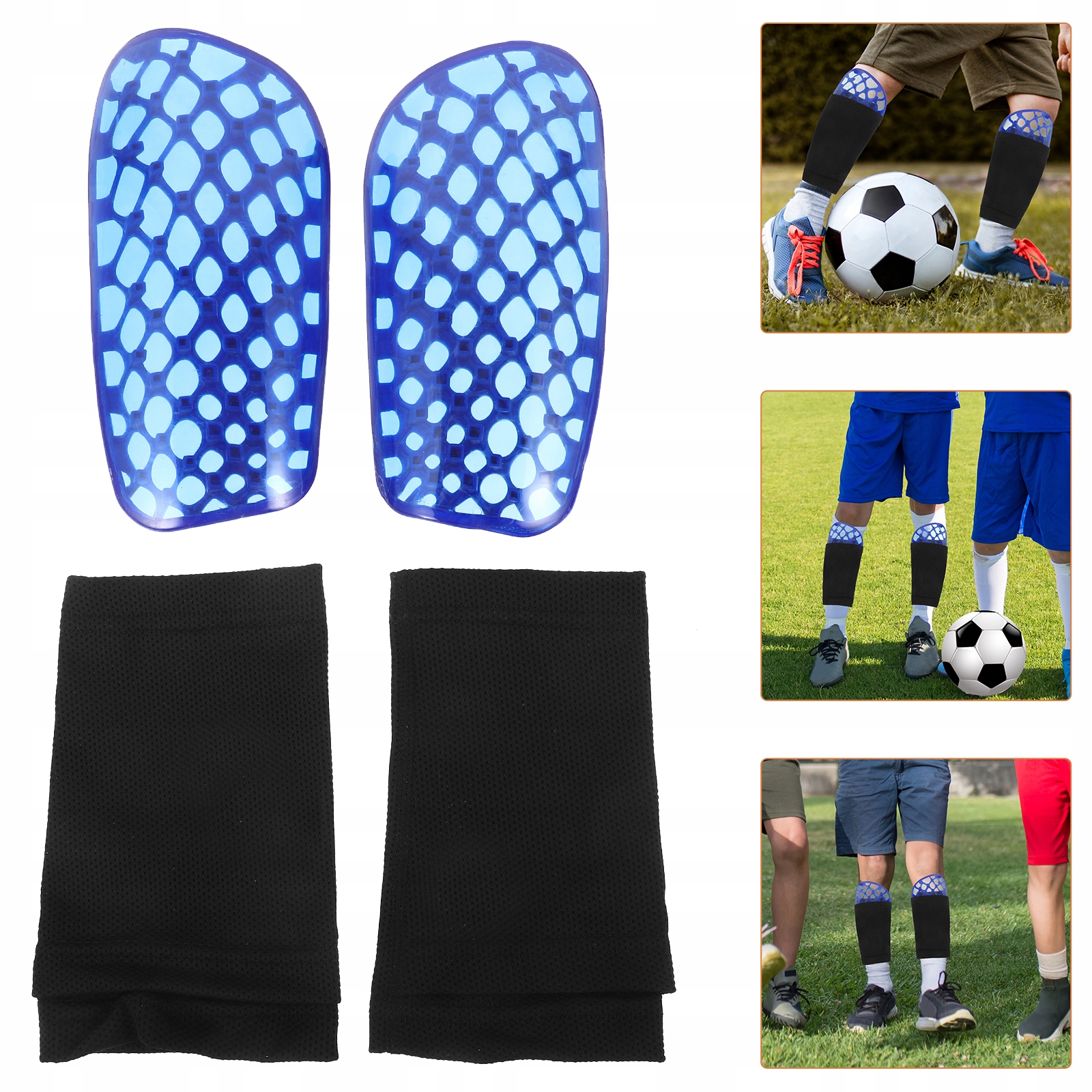 OCHRANIACZE DO PIŁKI NOŻNEJ CHŁOPIEC Rozmiar niestandardowy