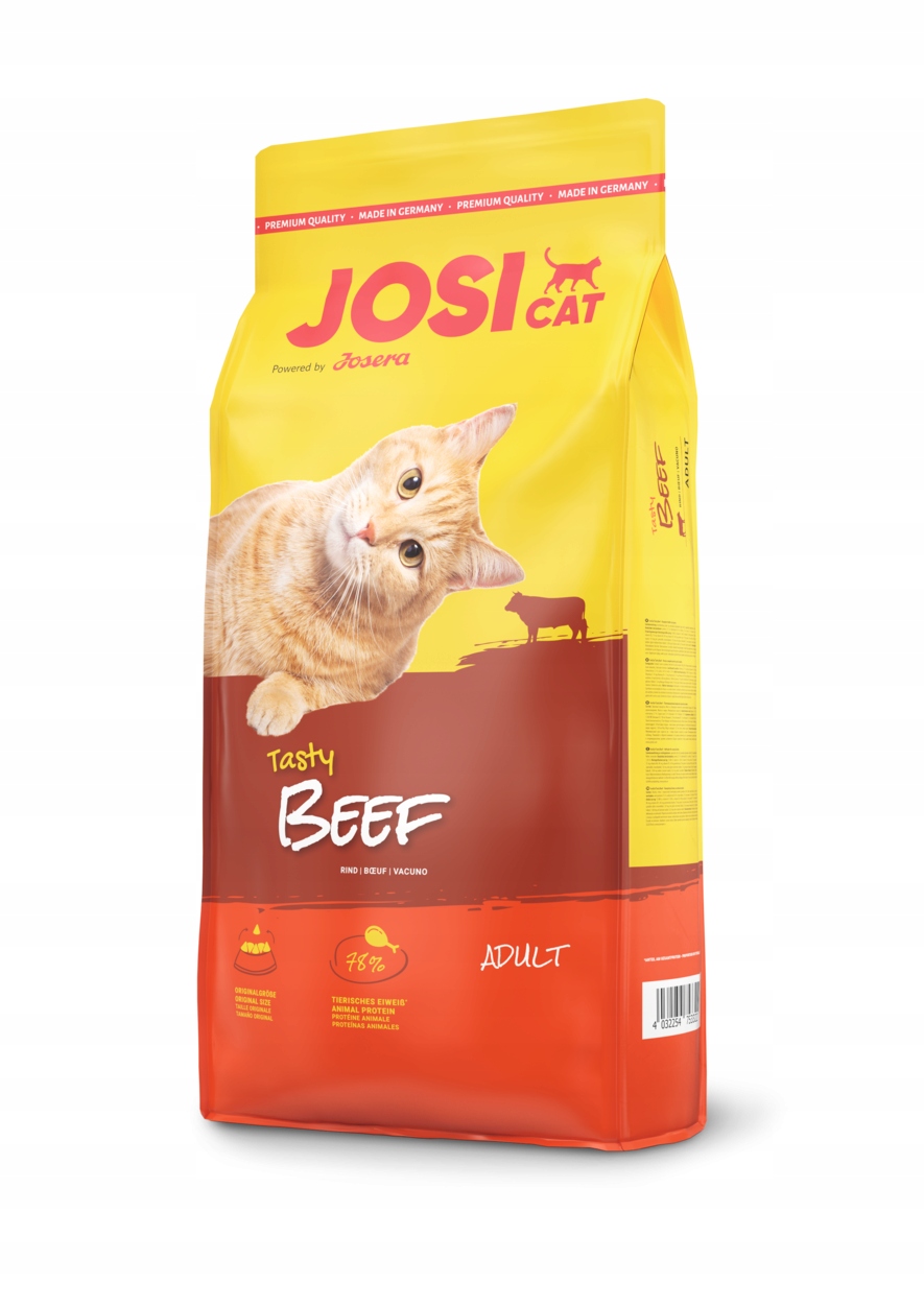 Levně JosiCat Josera Tasty Beef 10 kg