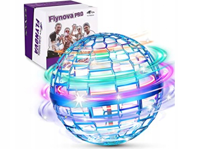 LATAJĄCA KULA DRON PIŁKA ZABAWKA UFO USB LED kolor Marka inna