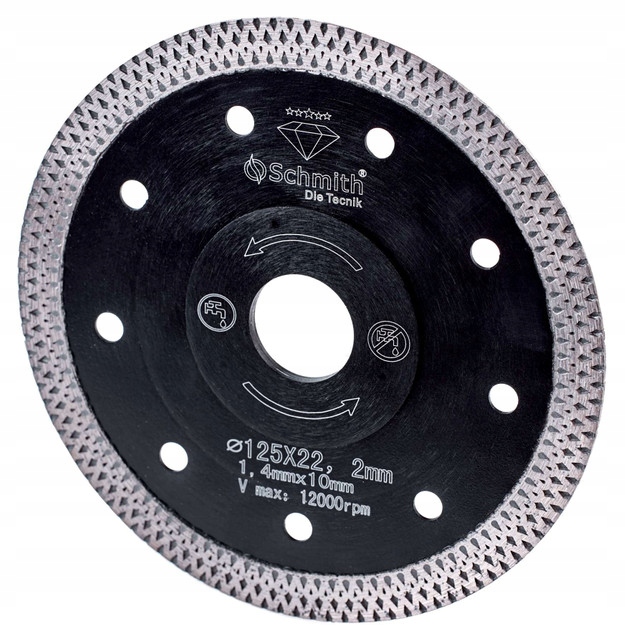 

Tarcza diamentowa Premium Slim 125 Gres Klinkier