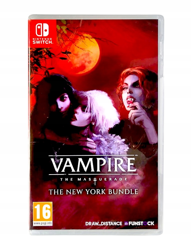 Vampire The Masquerade The New York Bundle Switch Kartridż Nowa