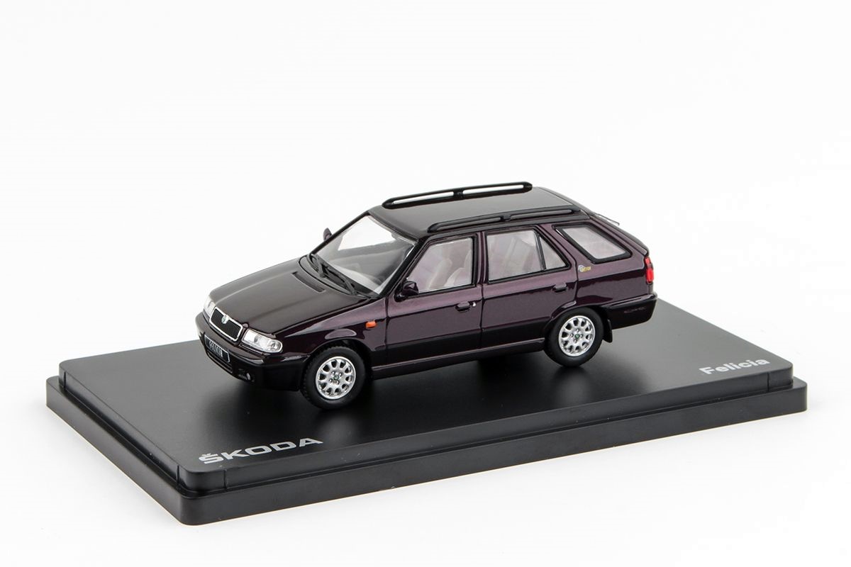Škoda Felicia Fl kombi 1998 Fialová Metallic Abrex 1:43