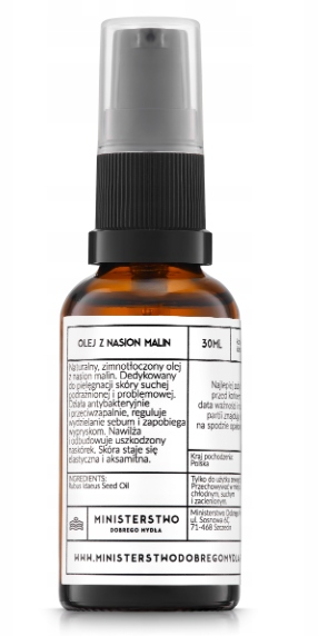 Ministerstwo Dobrego Mydła Olej z nasion malin 30
