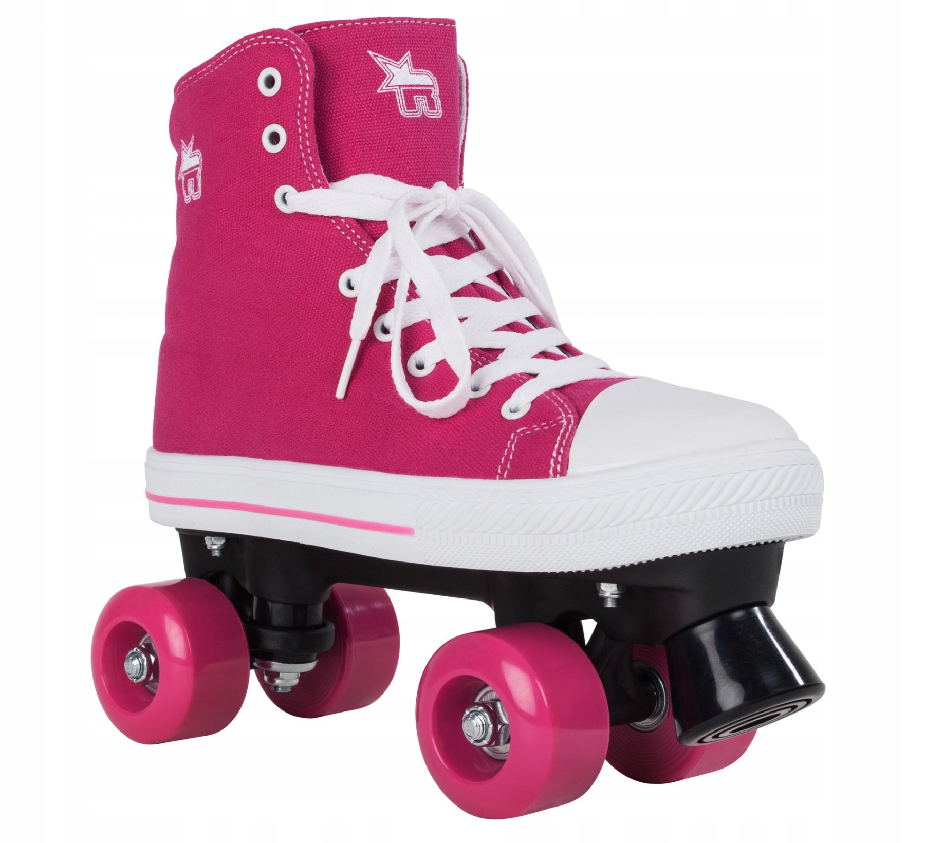 Wrotki ROOKIE CANVAS HIGH PINK roz. 35 promocja