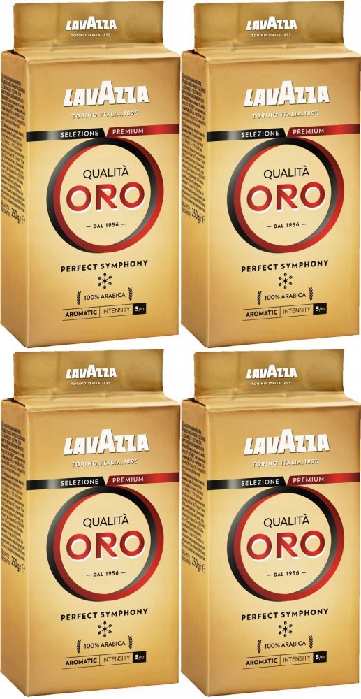 Kawa mielona Lavazza Qualita Oro 250g x4