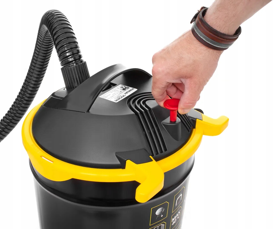 ODKURZACZ STANLEY DO POPIOŁU PIECA KOMINKOWY HEPA Marka Stanley