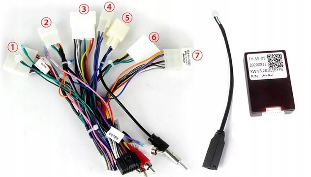 Adaptér Canbus Toyota Auris Corolla Prius 2013-2018 Kamera, Hybrid