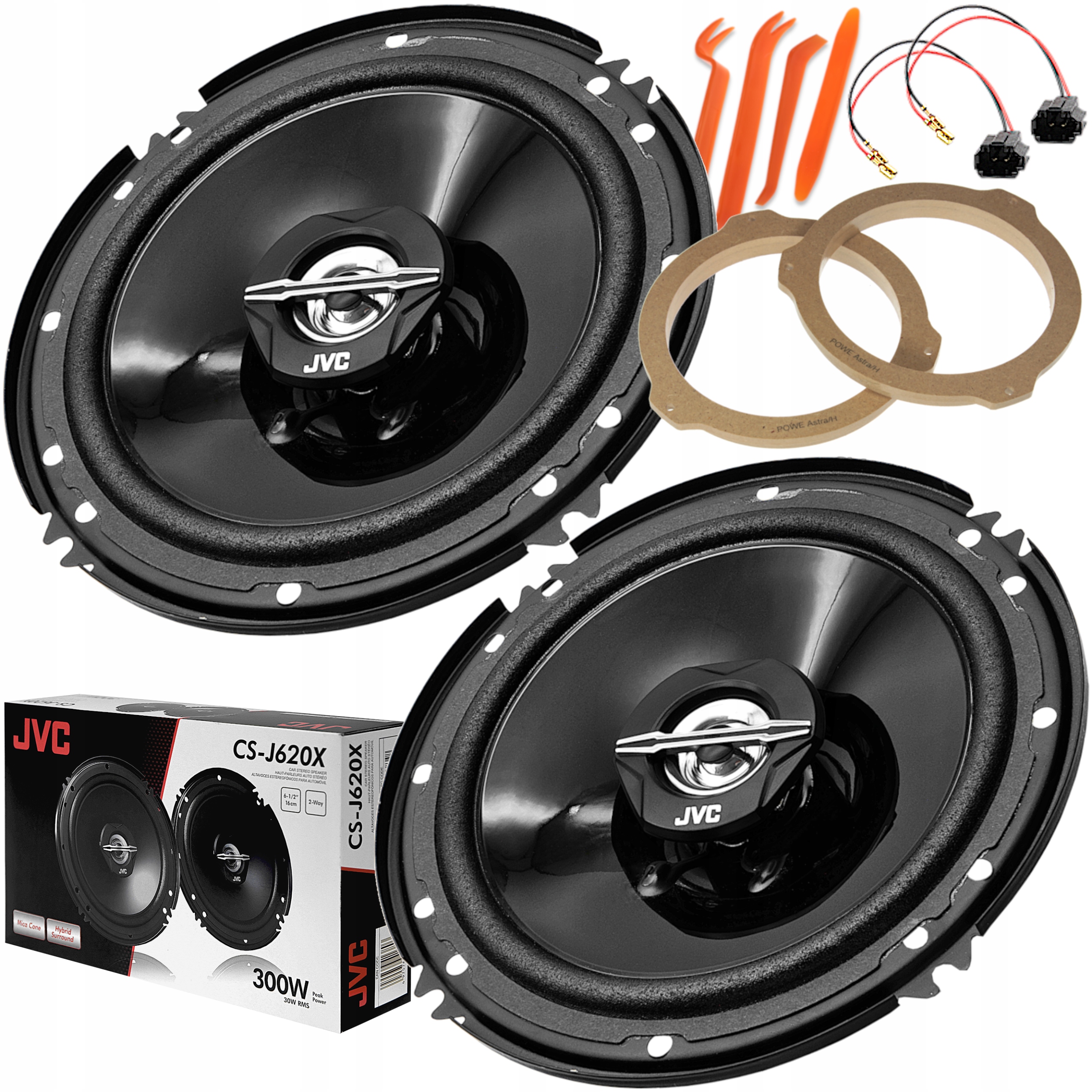 JVC Głośniki 165mm do OPEL Astra H Corsa D Vectra C Signum PEUGEOT Boxer