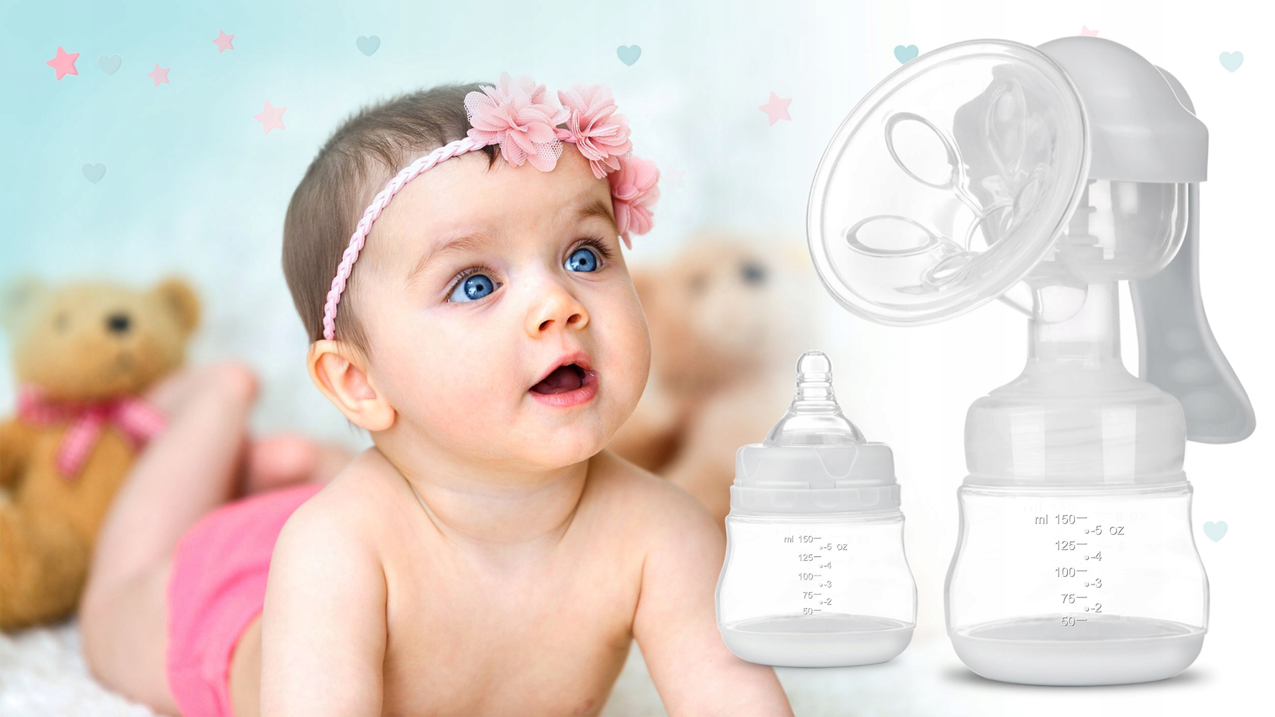 LAKTATOR RĘCZNY ODCIĄGACZ POKARMU BUTELKA BERDSEN Stan opakowania oryginalne