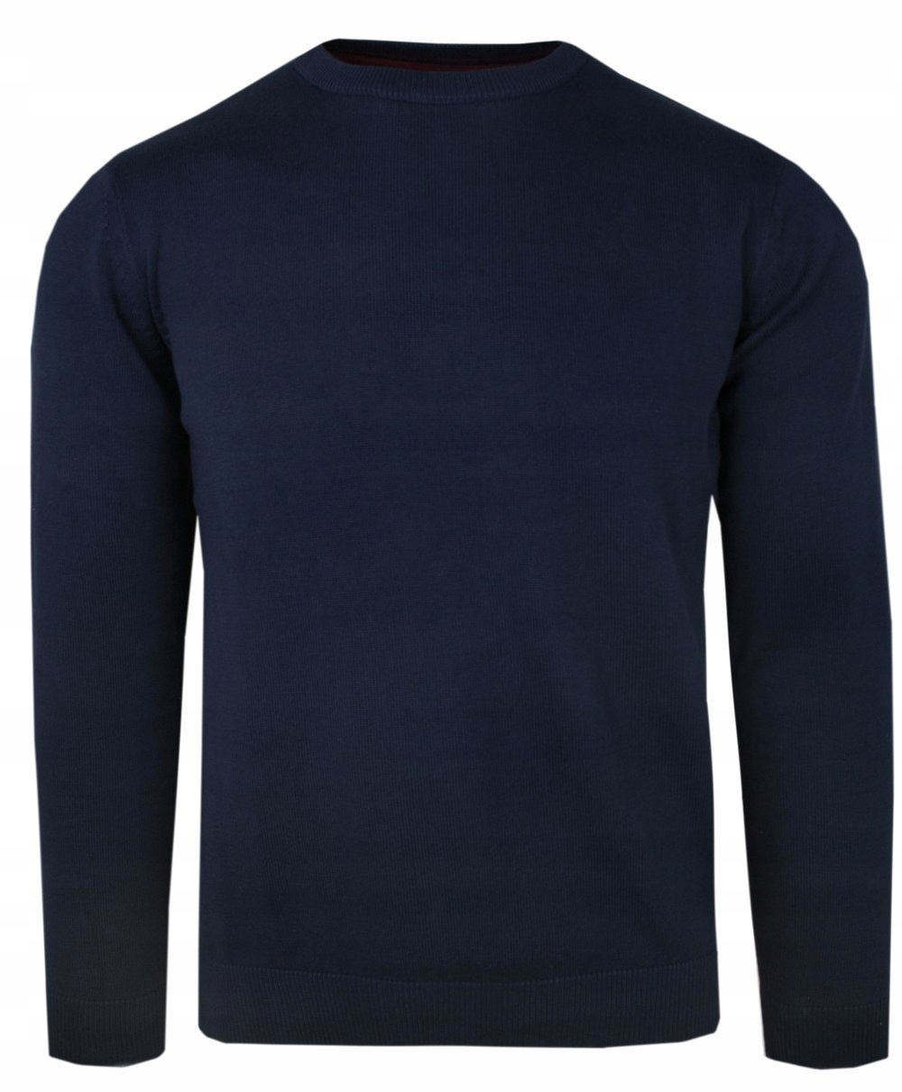 Pánský svetr s kulatým výstřihem (U-Neck) Alties tmavě modrá XL