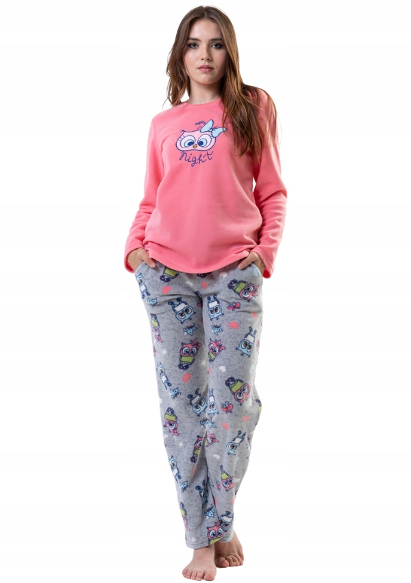 

Piżama damska polarowa Vienetta gruba ciepła L