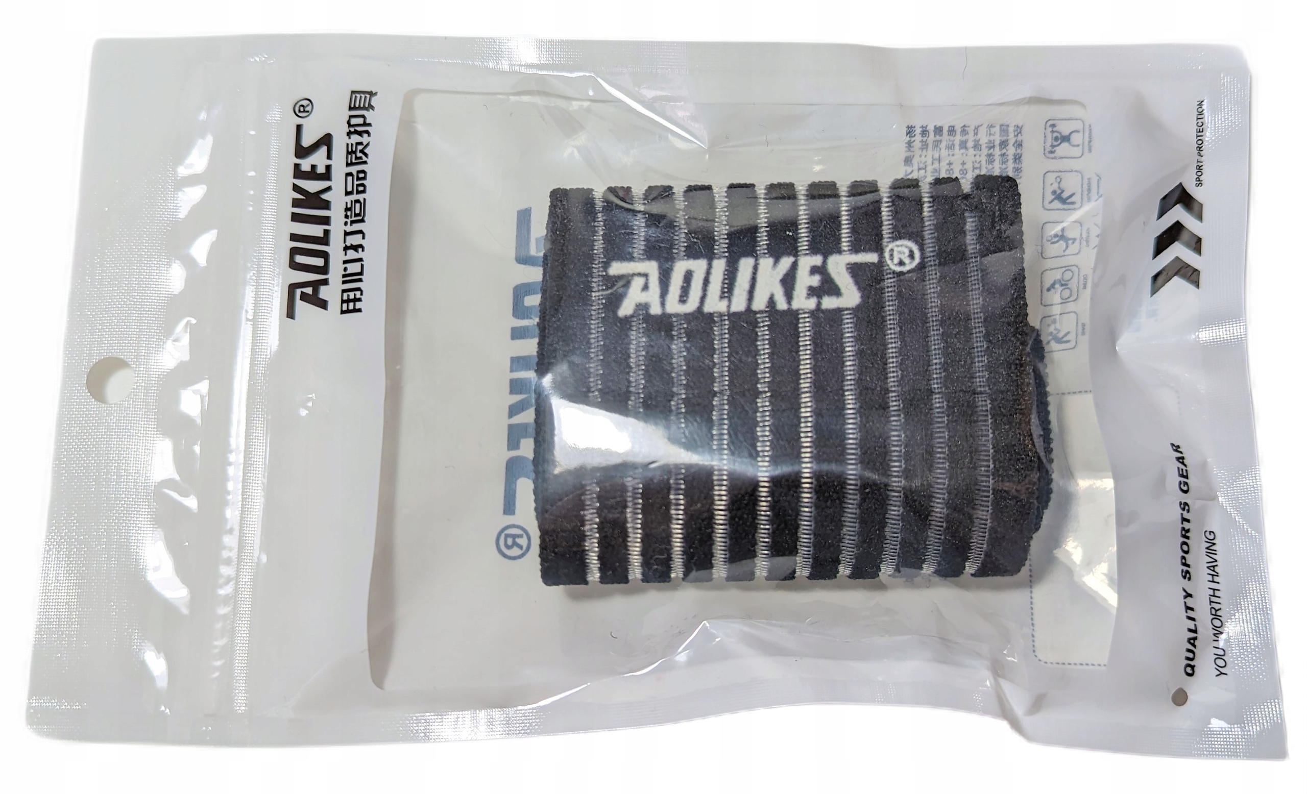 BANDAŻ ELASTYCZNY ŚCIĄGACZ OPASKA STABILIZATOR NADGARSTKA - 6 KOLORÓW Rozmiar uniwersalny