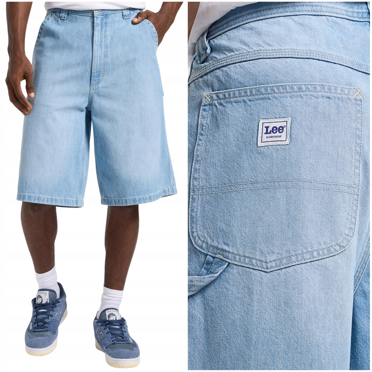 Lee Carpenter Skater Short volné bojové krátké kraťasy šortky W32