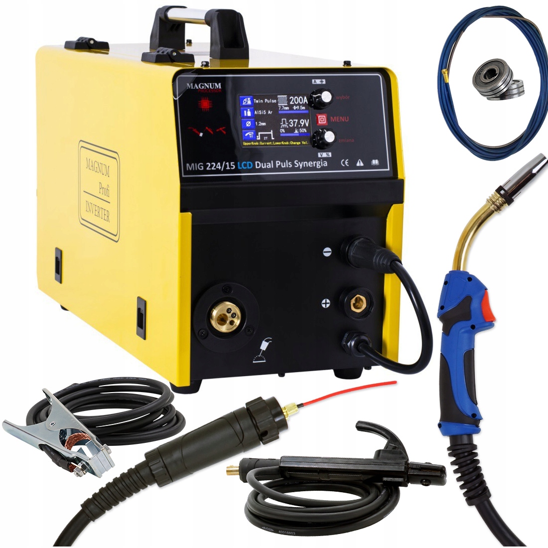 Сварочный аппарат MIGOMAT Magnum MIG 224 Dual Puls 4x4
