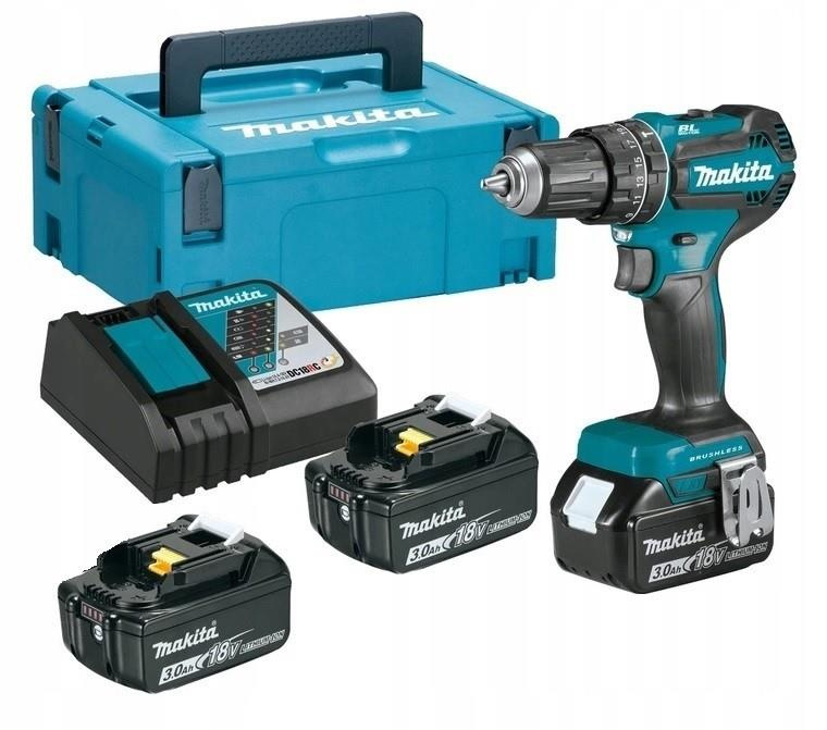 Makita DHP485RF3J Wiertarko-wkrętarka zasilanie akumulatorowe 18 V