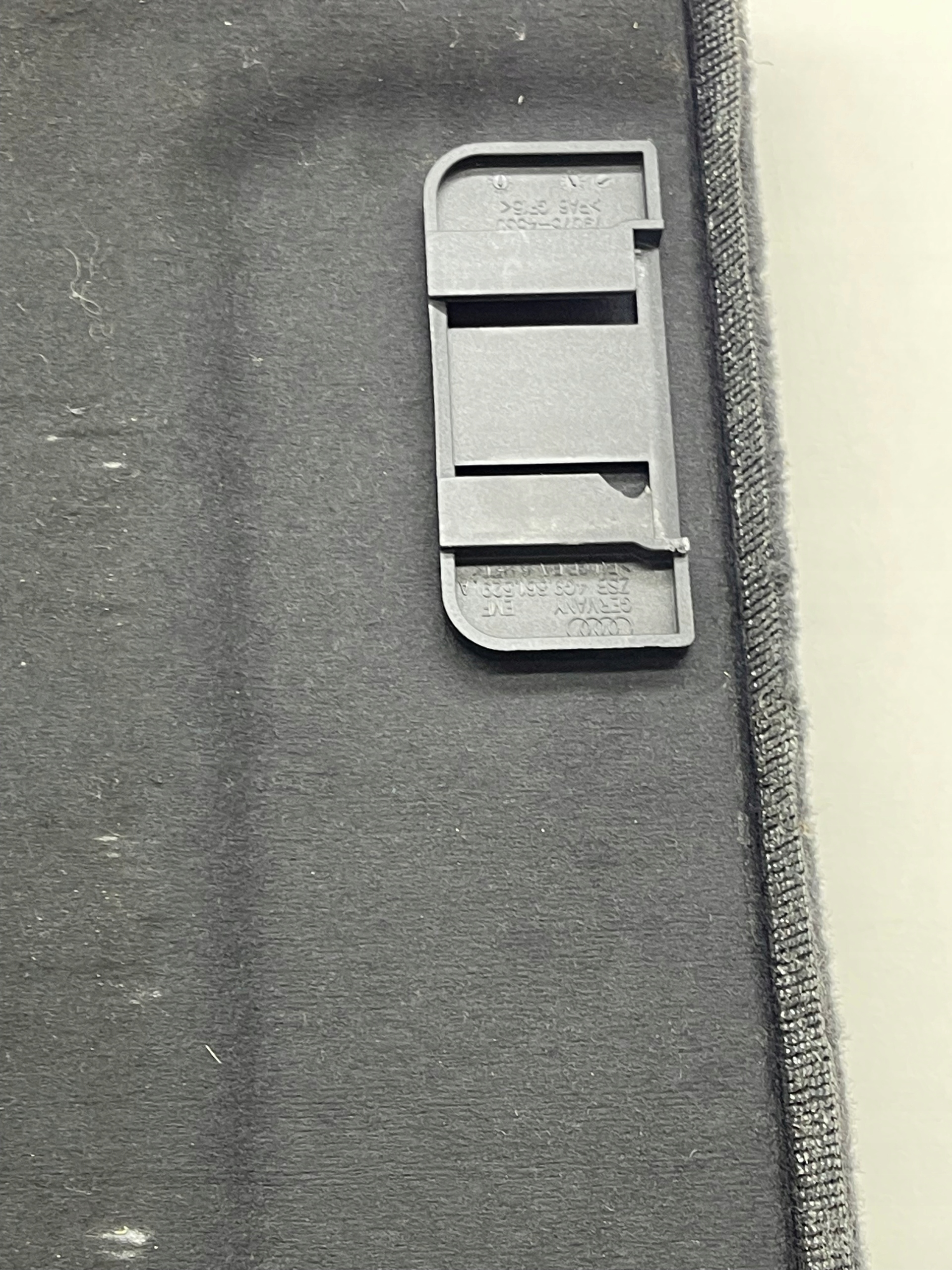 AUDI A6 C7 AVANT cover floor boot carpet