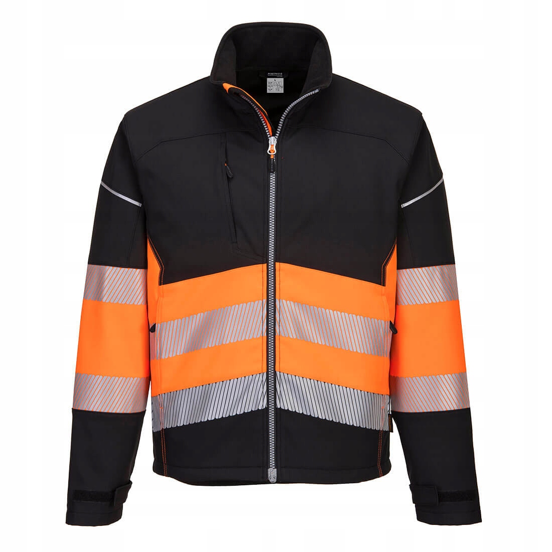 PORTWEST ПРЕДУПРЕЖДЕНИЕ КУРТКА SOFTSHELL PW375 L