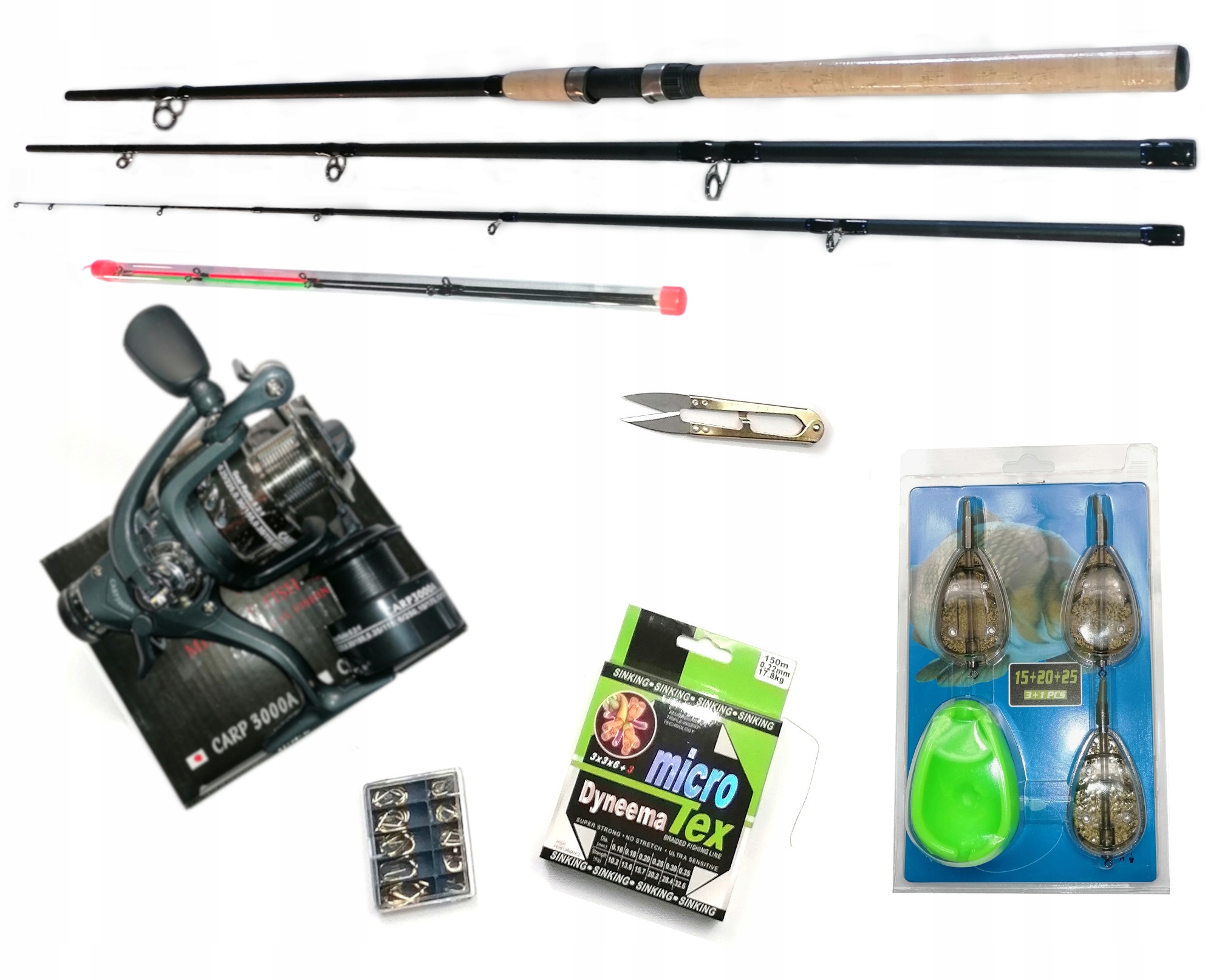 Rybářský set Feeder Bigbull N330 metodou bonus