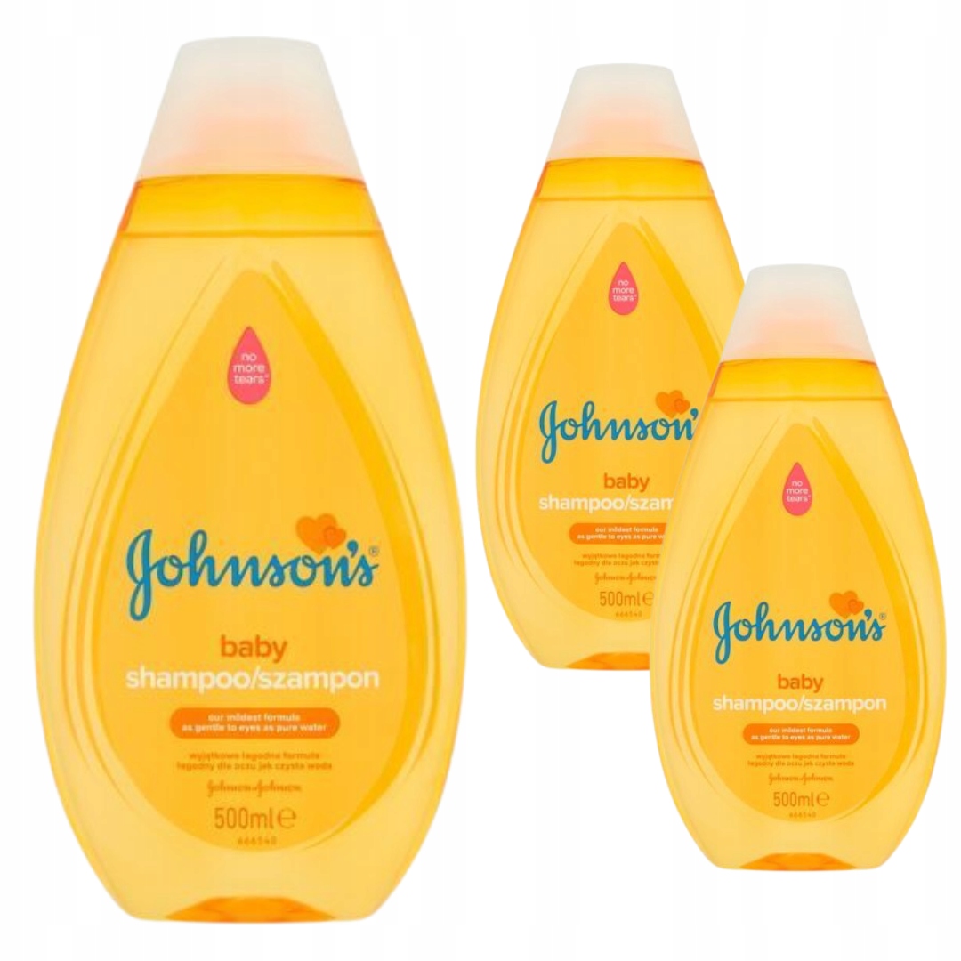 Szampon Johnson's Baby Dla Dzieci 500 ml x 3 szt