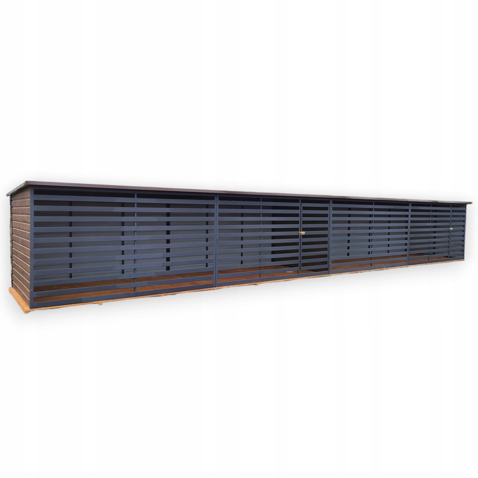 Kotec box pro několik psů 12×2 m dvojitá 6+6 m bezpečná, prostorná, pevná