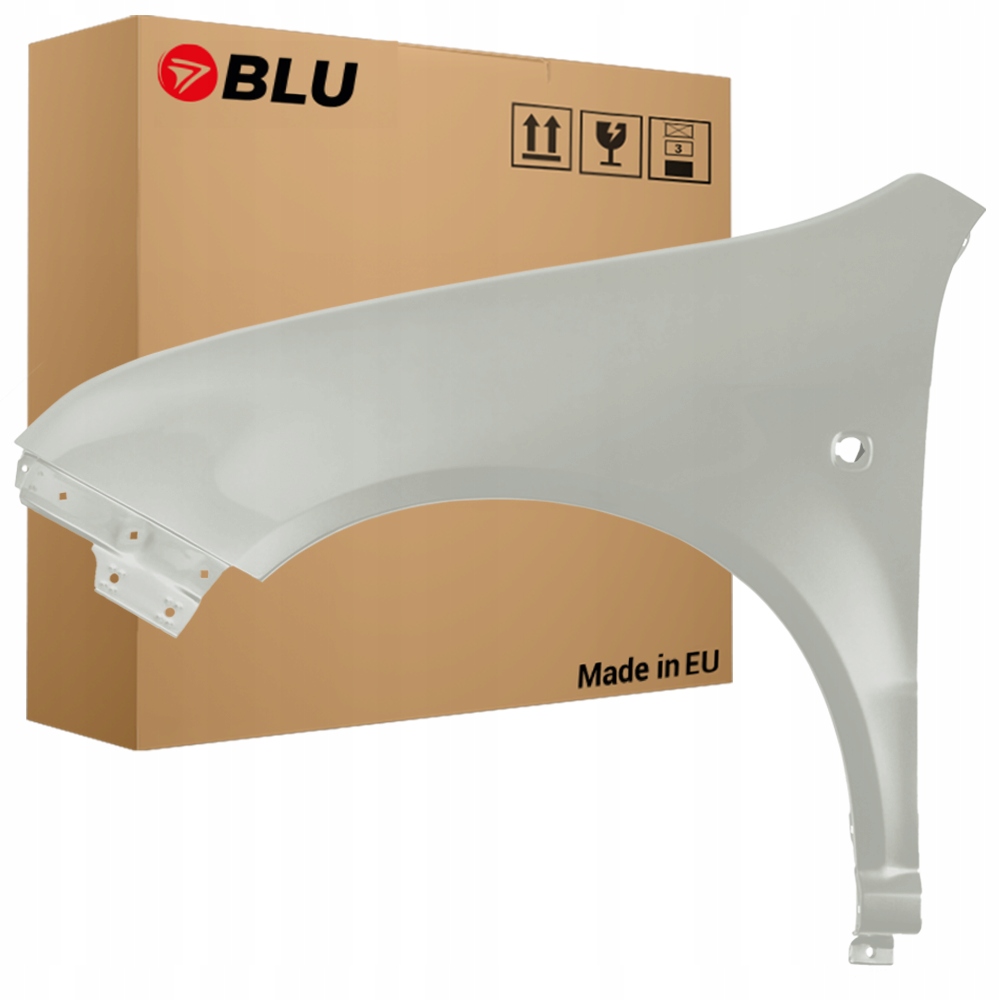 Blu Blatník Škoda Fabia I 1 6Y LF7T levý stříbrný 99-07 přední pozink