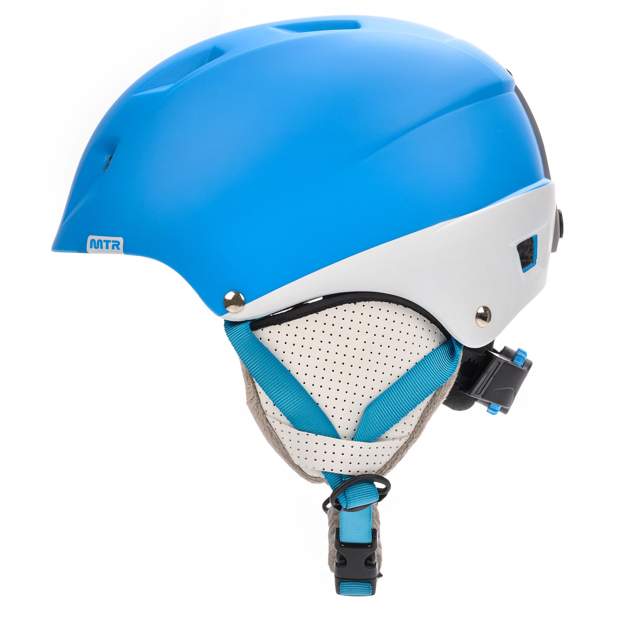 KASK NARCIARSKI SNOWBOARD KIONA AIR FLOW HEAD LOCK 48-52 odpinane nauszniki Rozmiar XS
