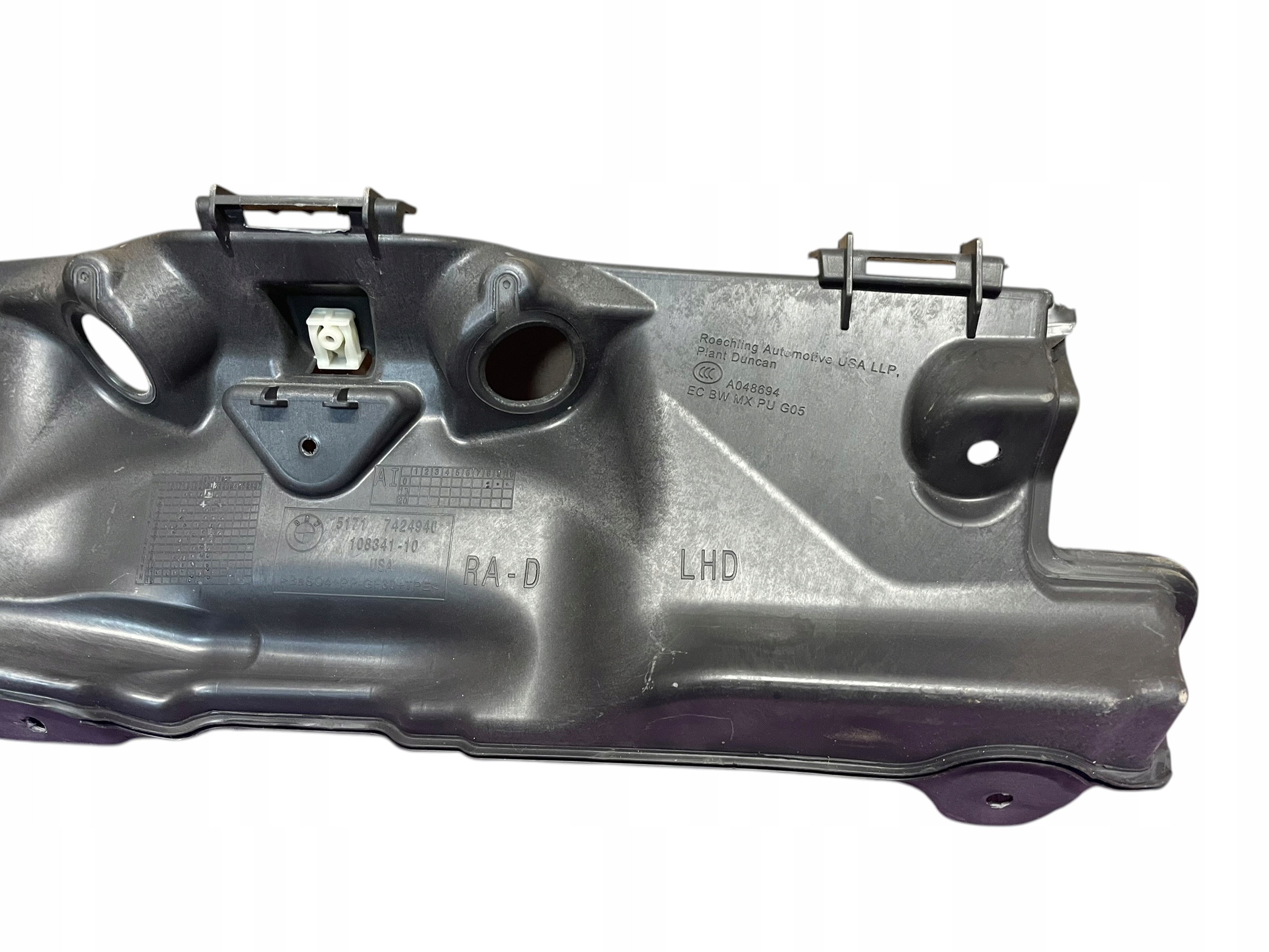 torpedo cover lower partition wall BMW X5 G05