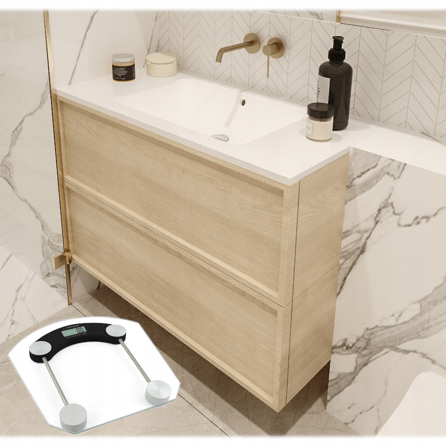 WAGA ŁAZIENKOWA ELEKTRONICZNA SZKŁO 180Kg Kod producenta 220826003