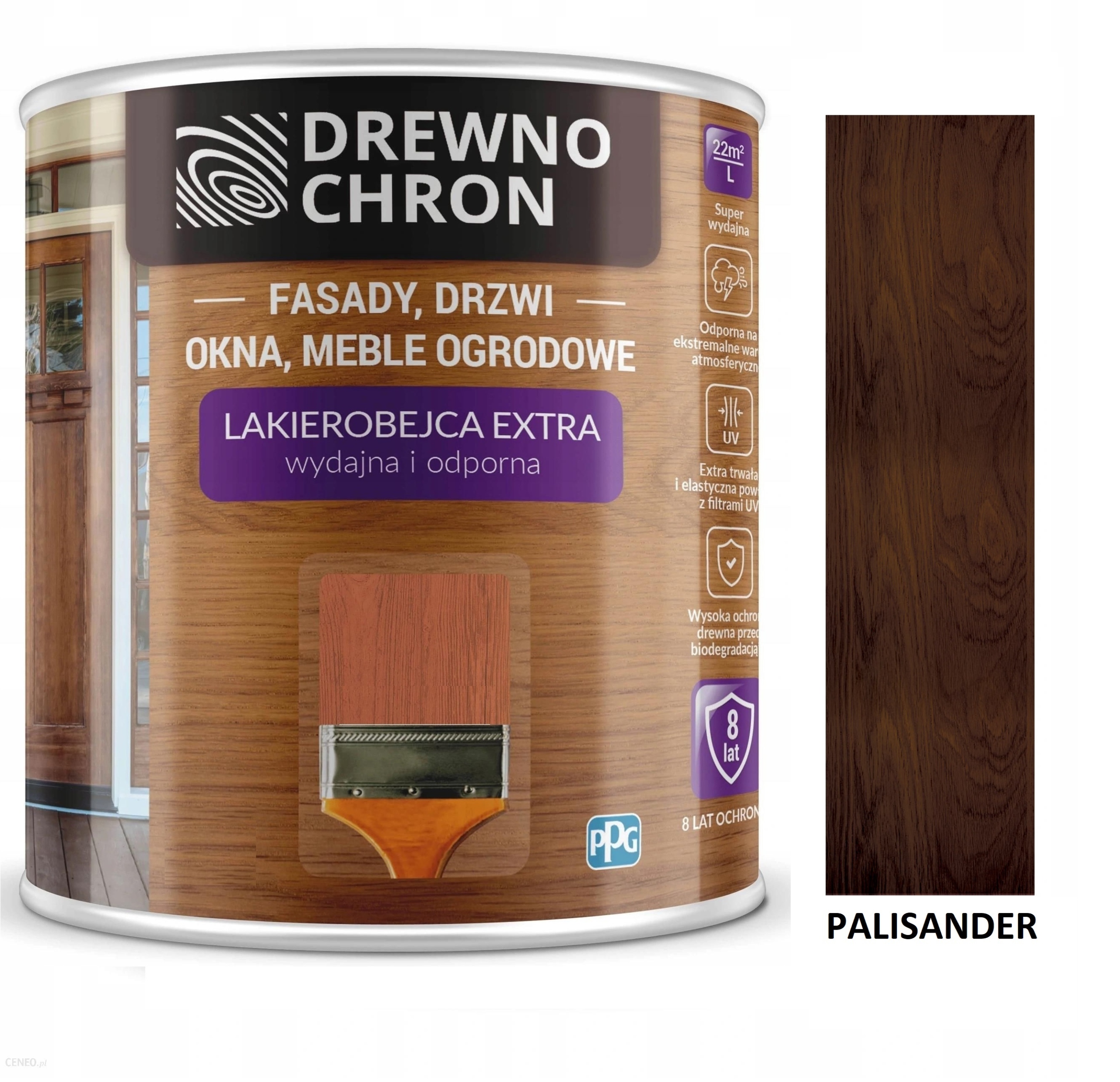 

DrewnoChron Lakierobejca Extra 0,75l Palisander