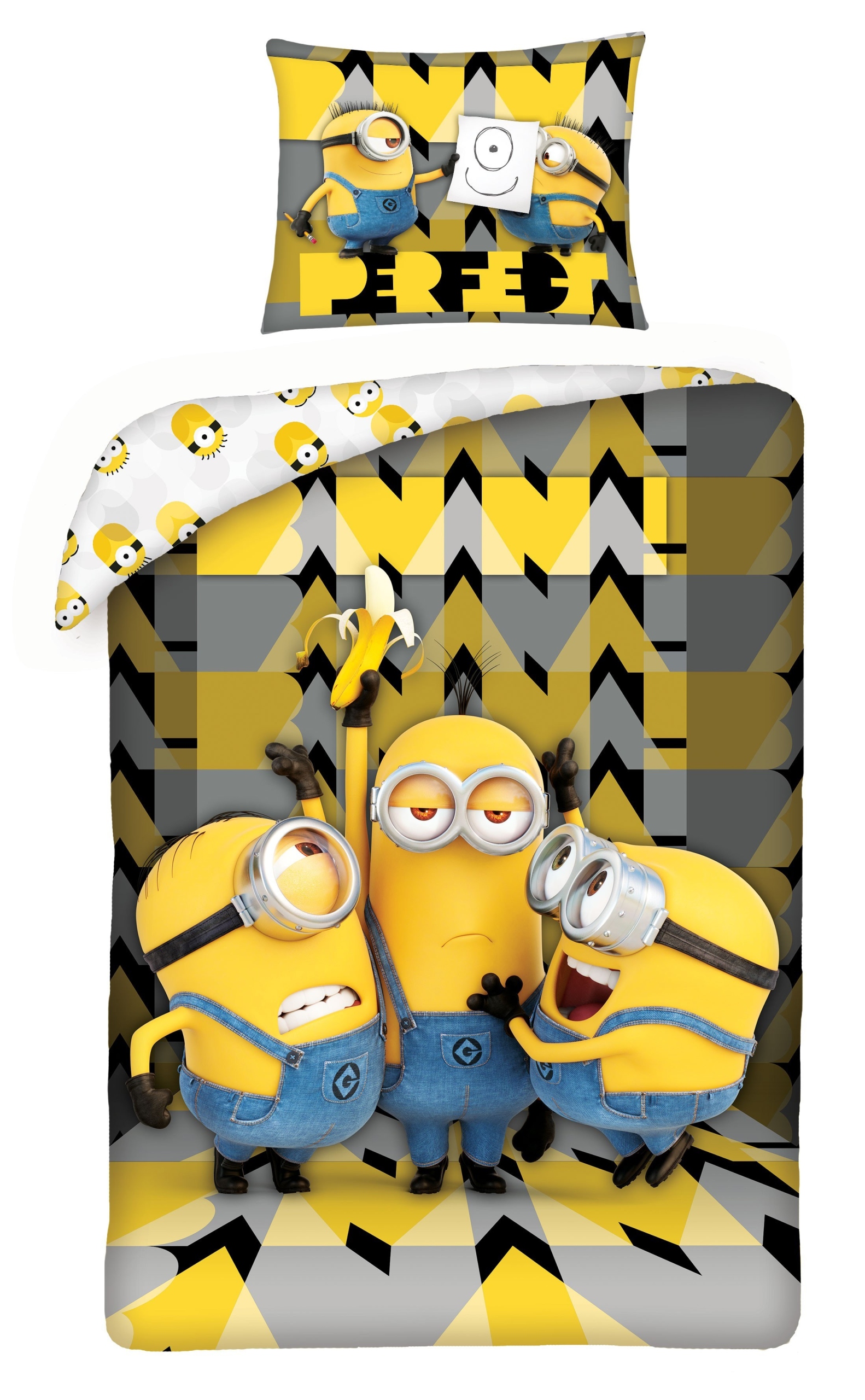 

Pościel Bawełniana 140 X 200 CM Minnions Minionki