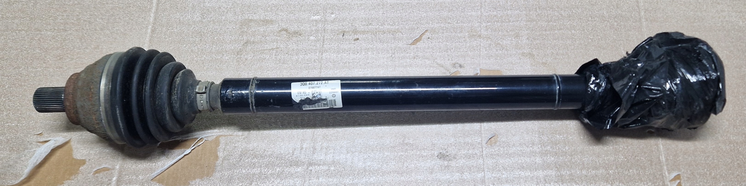 semi-axis VW AUDI SKODA 3Q0407272AT original IDEAL