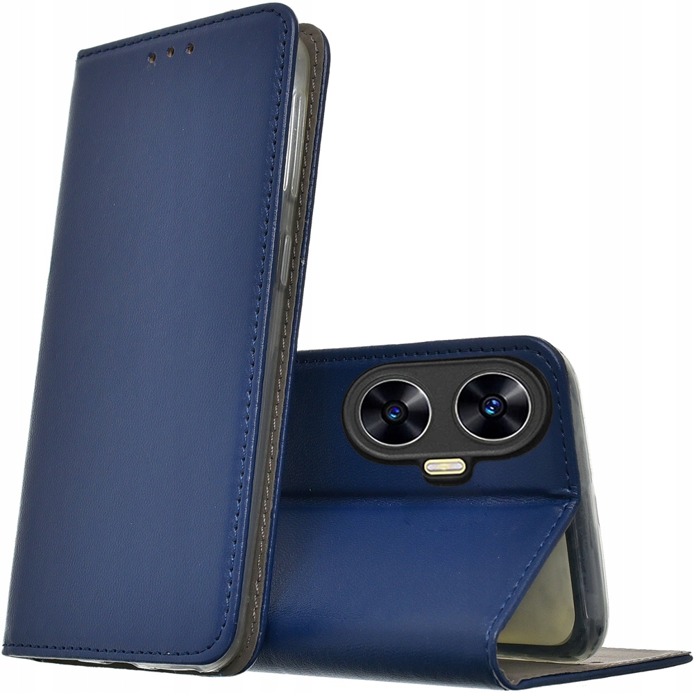 

Etui skóra Magnet Szkło 9H do Realme C55