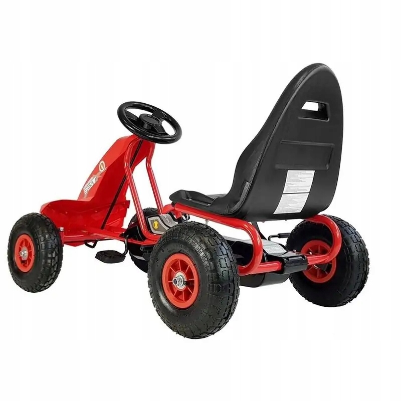 Gokart na Pedały G208 Czerwony