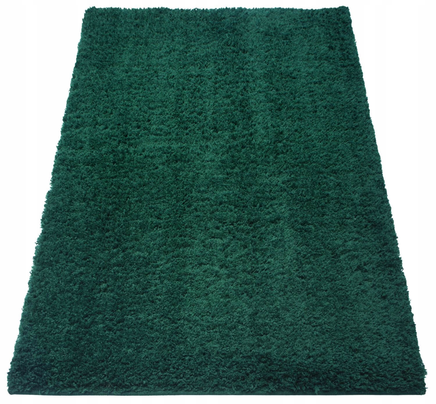 Koberec Shaggy Chlupatý Do Obývacího Pokoje Ložnice Měkký Plyšový Zelený 160X220