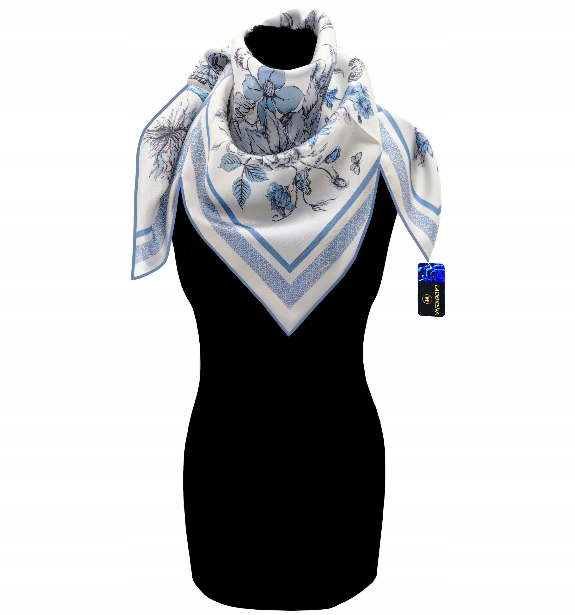 Hedvábný Šátek 100% Přírodní Morušový Hedvábí, Prémiová Kvalita+