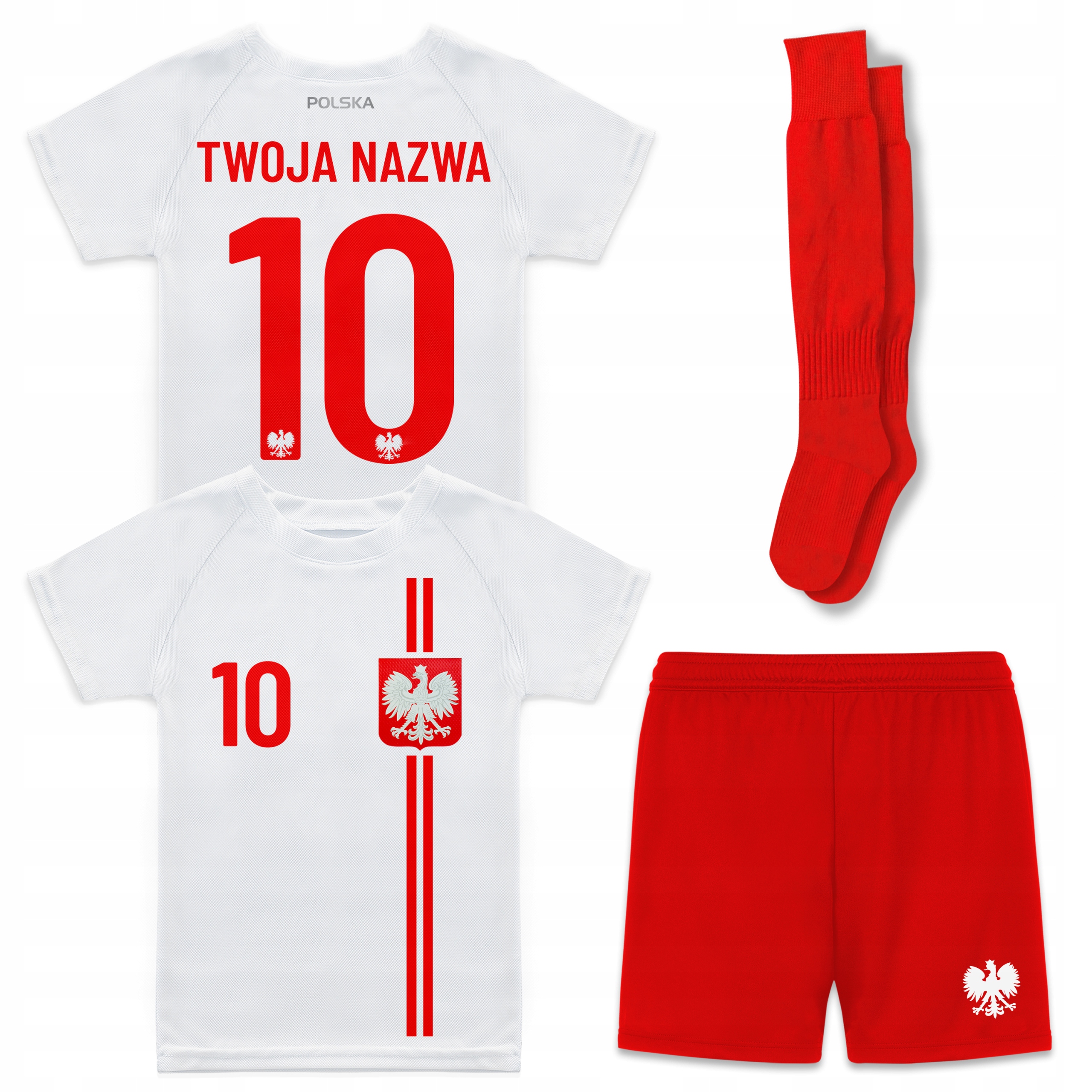 Fotbalové oblečení pro děti s vlastním jménem a číslem