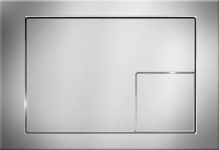 Tlačítko na Wc Chromované Kkpol Dva Čtverce Velké A Malé