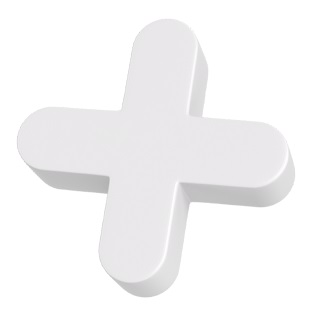 

krzyżyki dystansowe do płytek glazury 2,0mm 200szt