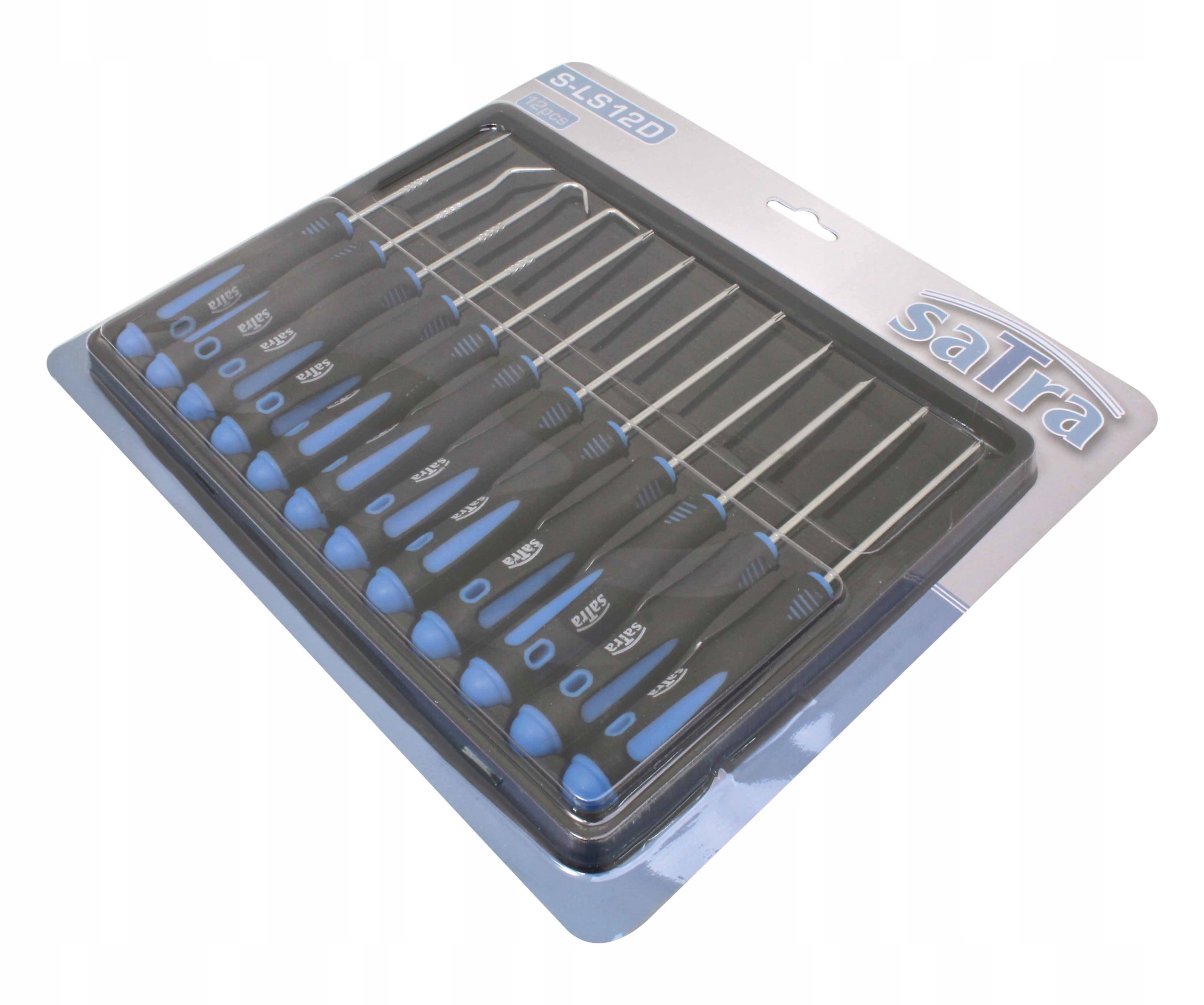 Zestaw Precyzyjnych Wkrętaków I Haków 12elem. Satra S-LS12D