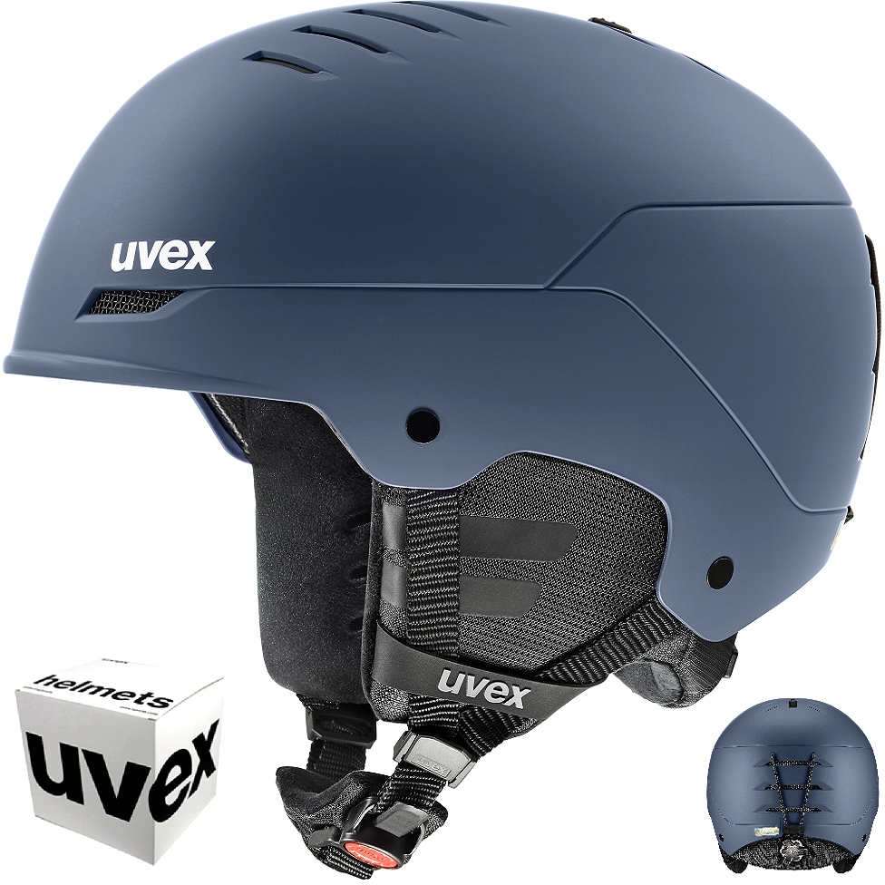 Lyžařská a snowboardová přilba Uvex Wanted 54-58 cm dusk blue matt