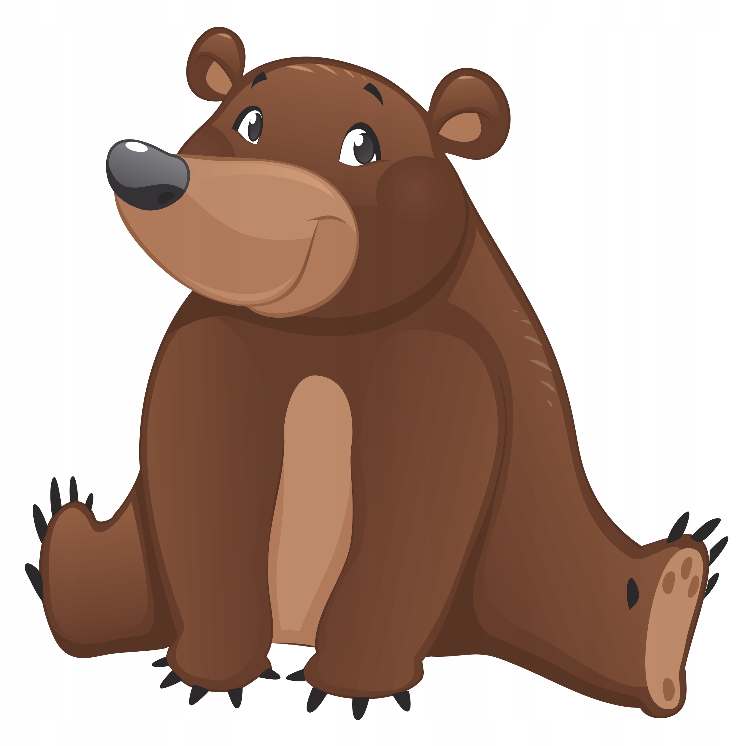 NAKLEJKA NA OKNO LUSTRO SZYBĘ NIEDŹWIADEK MIŚ