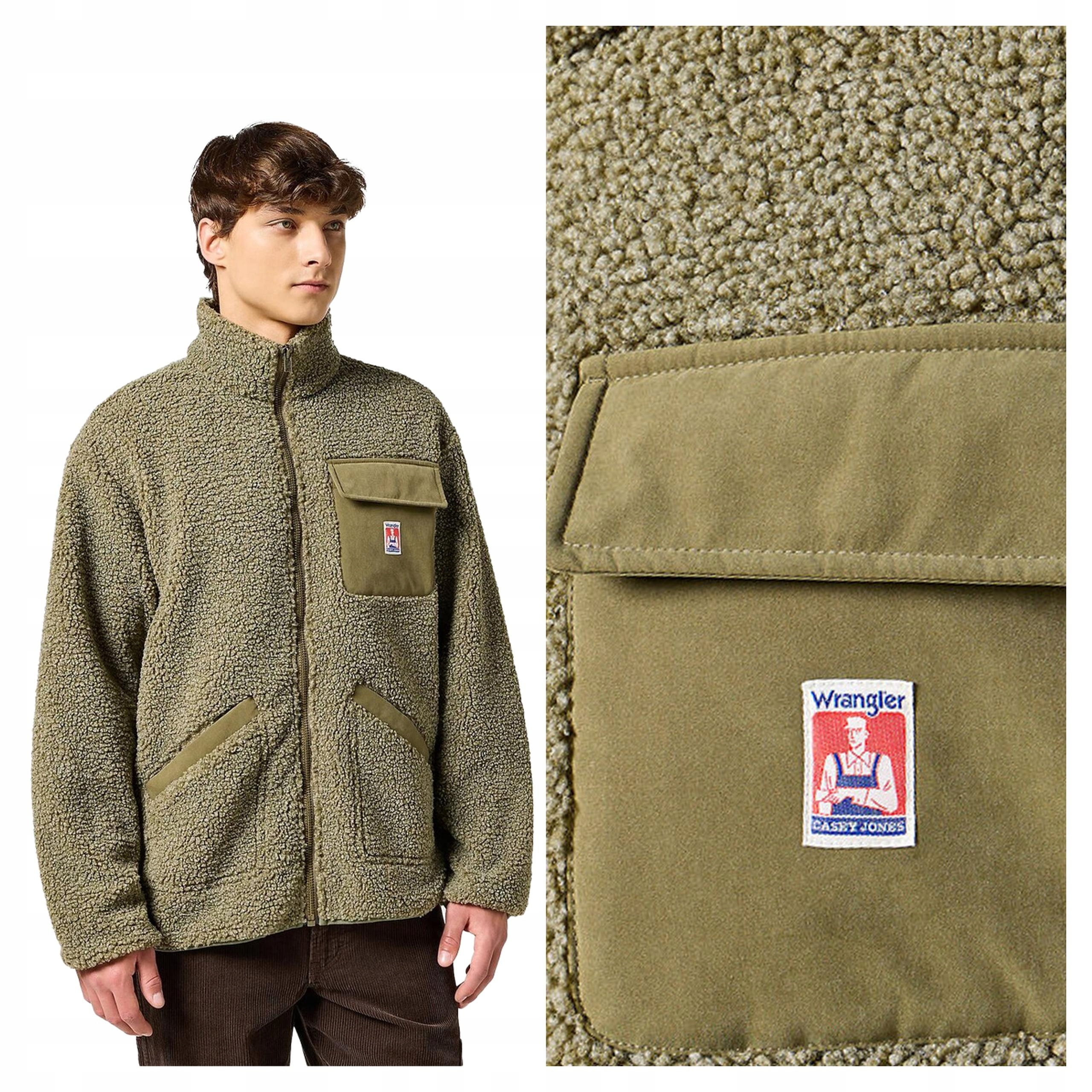 Wrangler Casey Shearling Jacket S Pánská zimní bunda