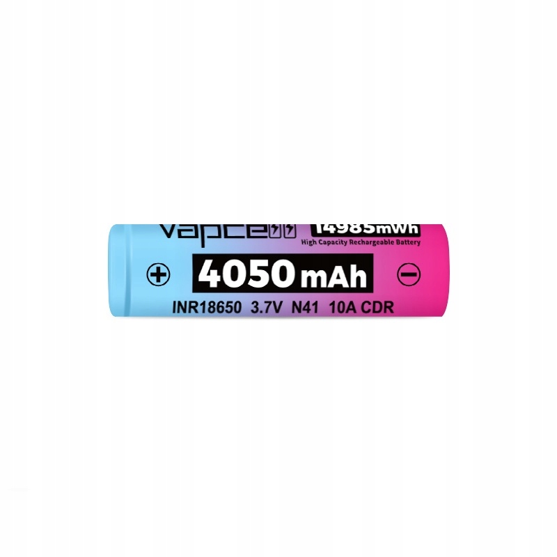 Akumulator bateria ogniwo Li-Ion Inr 18650 Vapcell N41 4050 mAh 3.7V