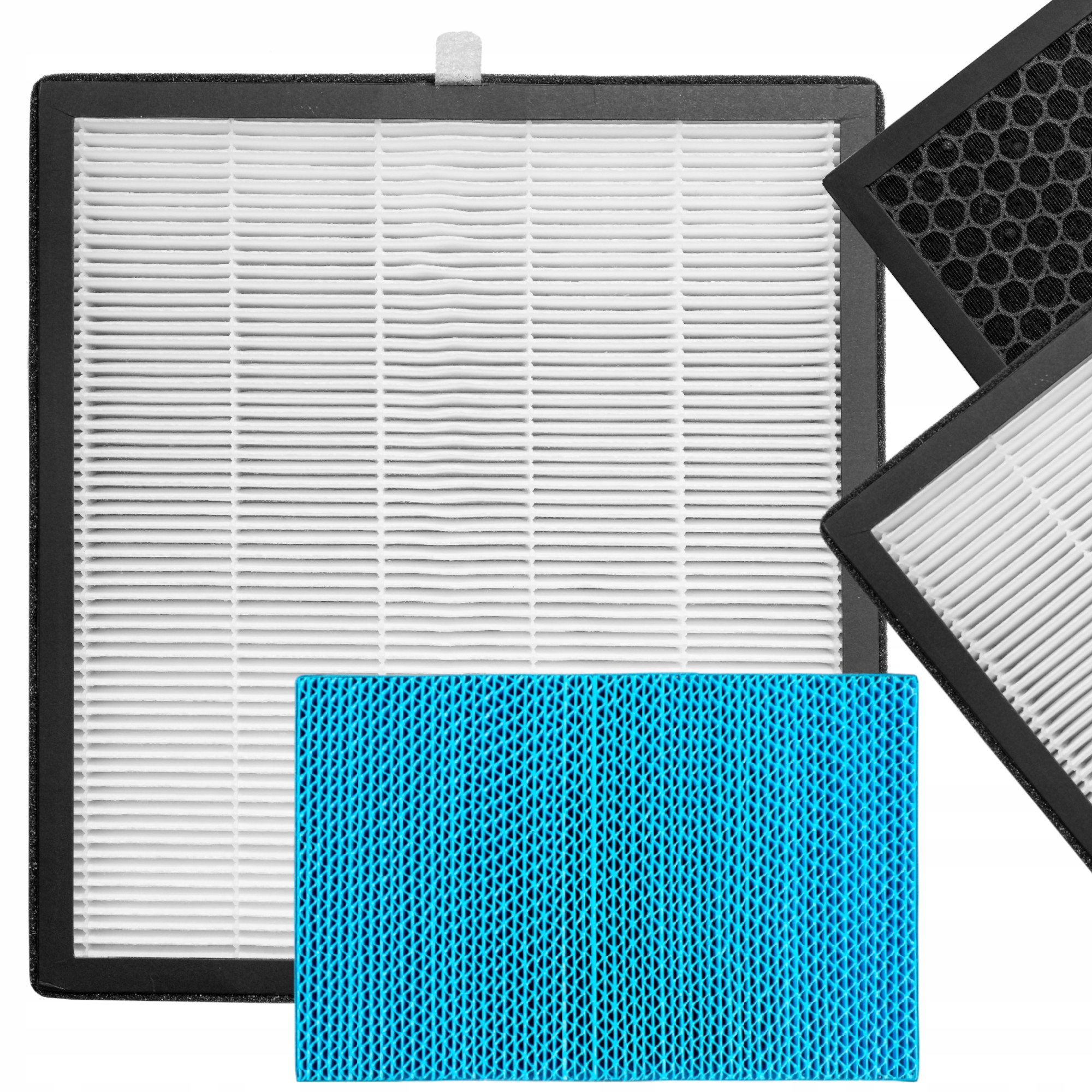 Sada zvlhčovacích uhlíkových Hepa filtrů pro Philips AC4080 /10 AC4081 /31