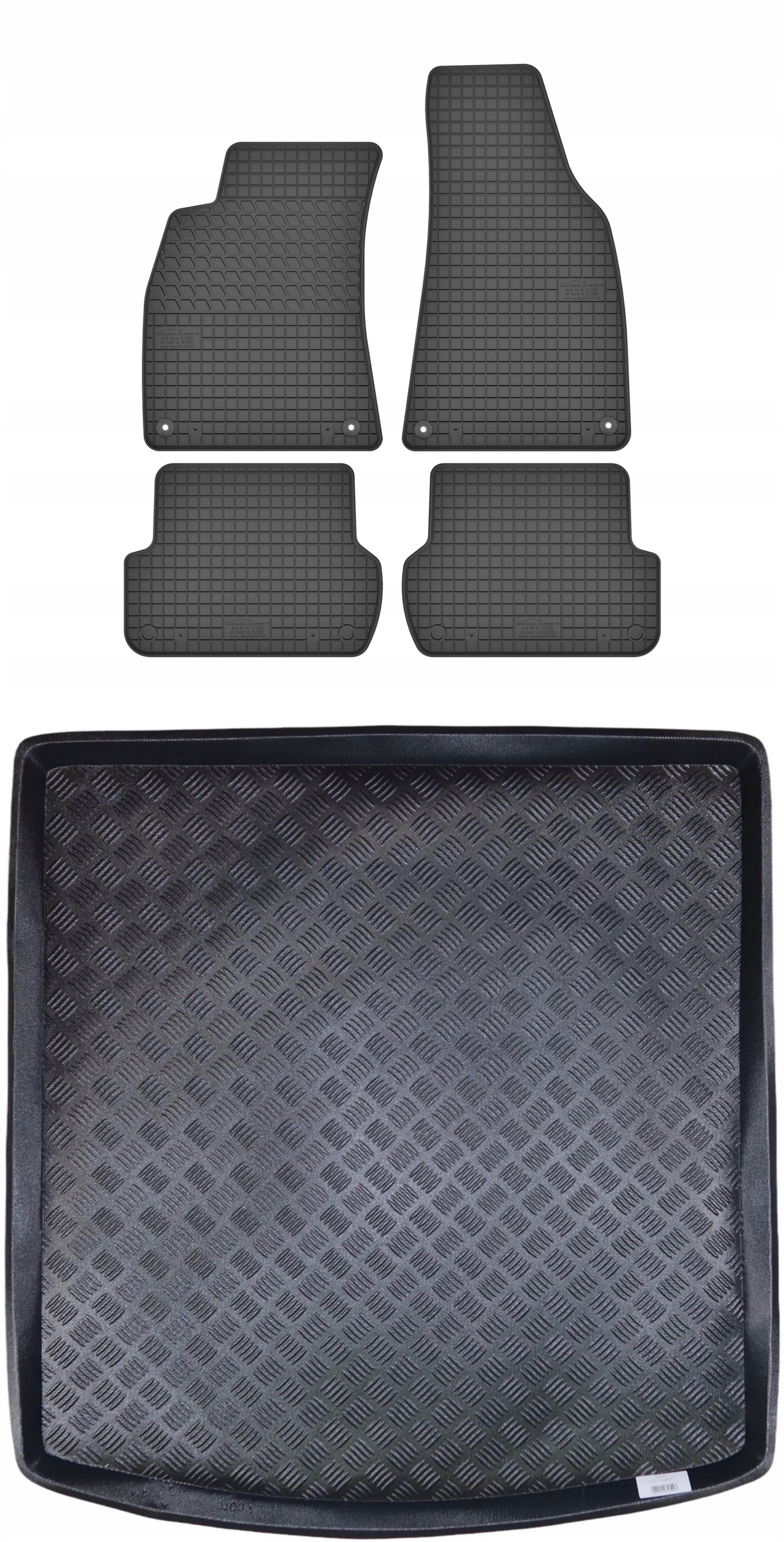 Koberčeky rohožka do batožinového priestoru: Seat Exeo Sedan 2001 2007r.